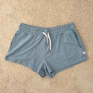 COPY - Vuori Women's Halo Performance Shorts Light Blue Heather / Size M